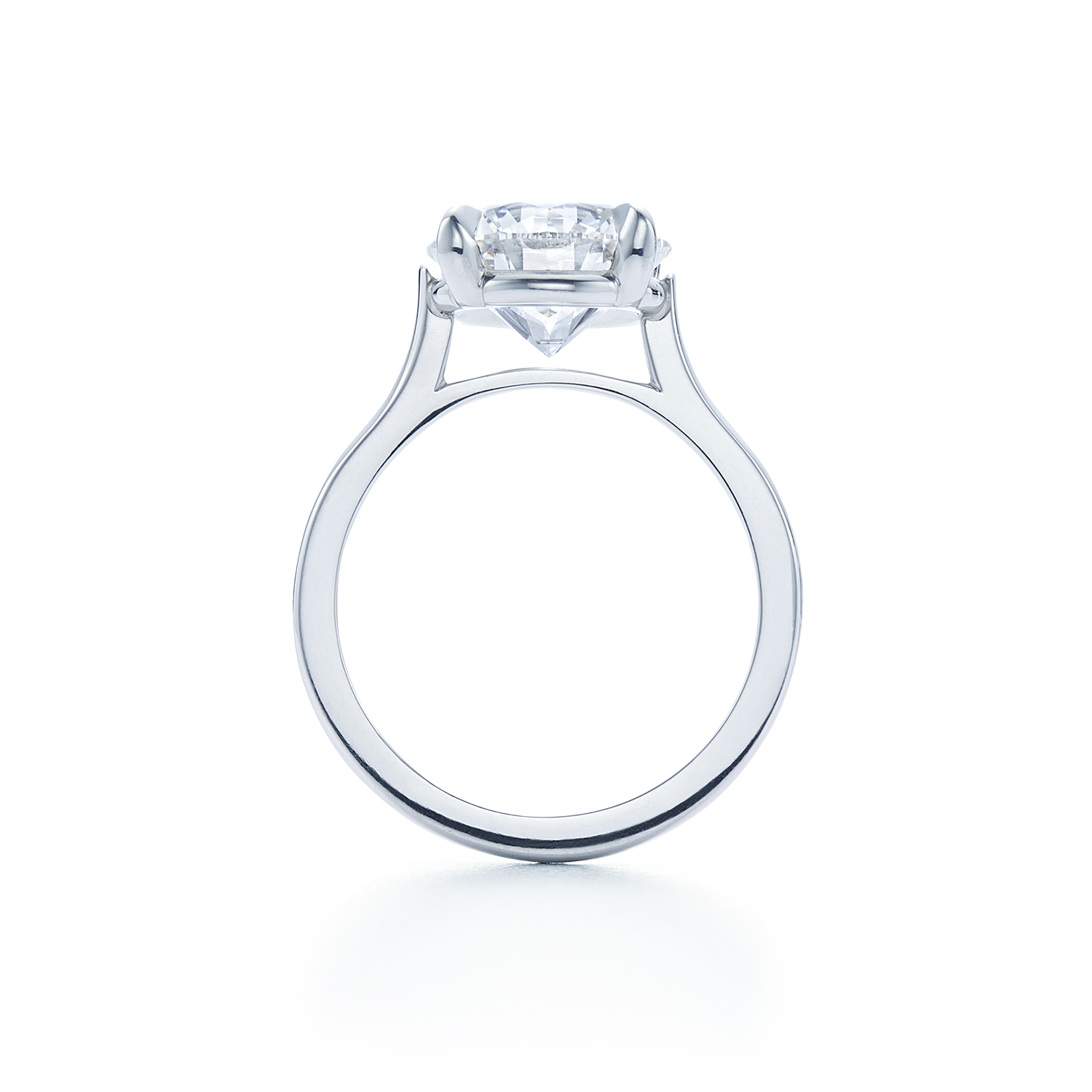 Round Brilliant Diamond Engagement  Ring  DK Gems